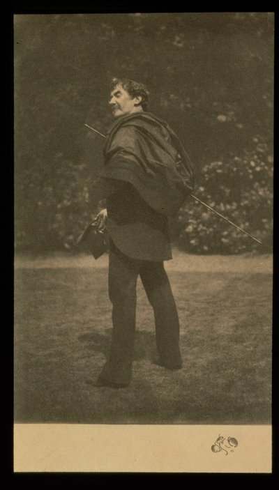 Portrait Photograph of James Abbott McNeill Whistler by Unbekannt Unbekannt